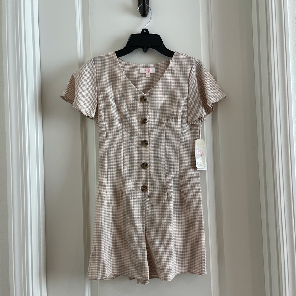 2 girls NWT rompers